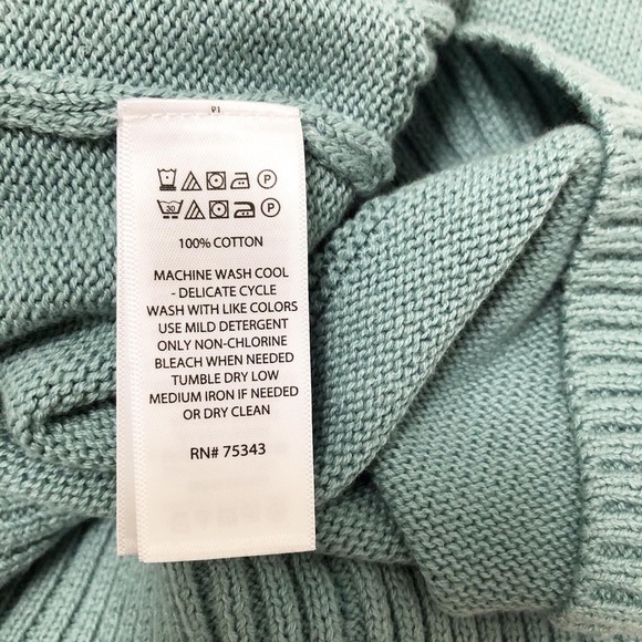 Amaryllis teal knit tank - Picture 4 of 5